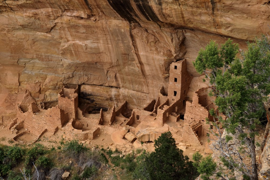Cliff dwellings in Mesa Verde
