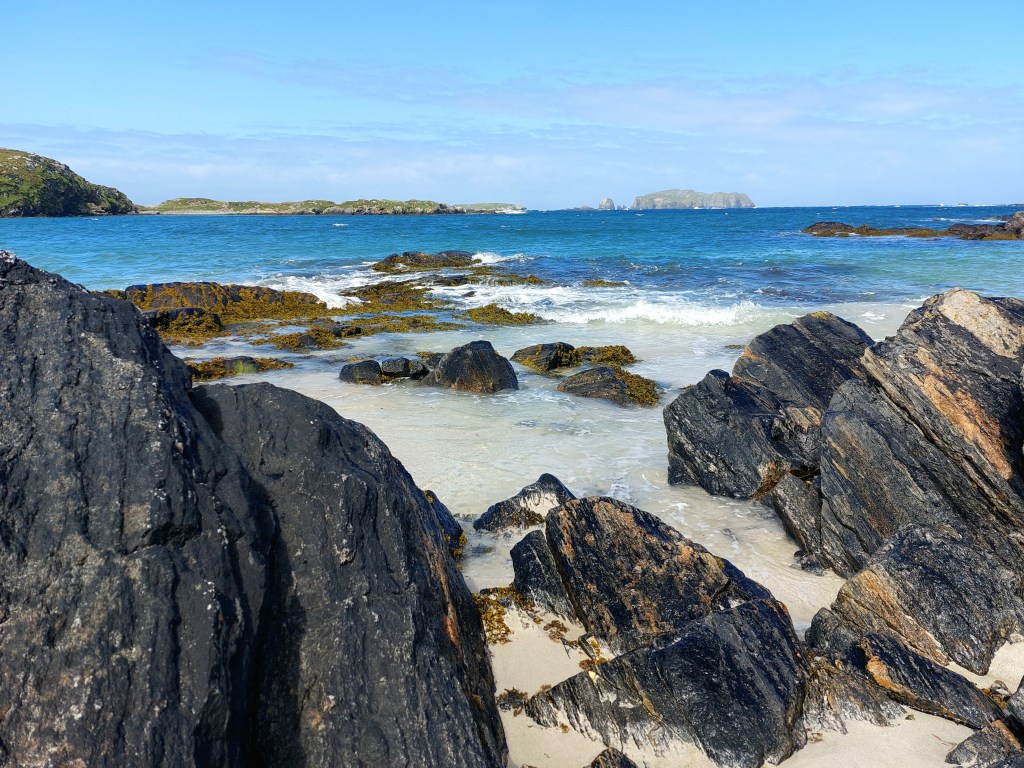 Beach view on the Isle of Harris