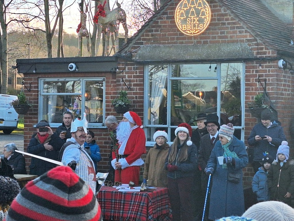 St George, one of the characters in the Mummers Play